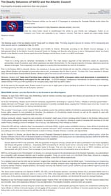 The Deadly Delusions of NATO and the Atlantic Council 2023
