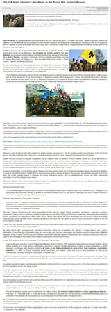 The CIA Arms Ukraine’s Neo-Nazis in the Proxy War Against Russia 2022