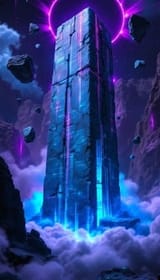 neon-tower-rising-stockcake