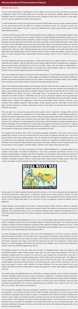 Ukraine Buckle of US Encirclement of Russia 2015