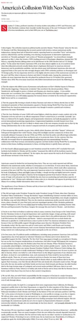 Neo-fascists play an important official or tolerated role in US-backed Ukraine. 2018