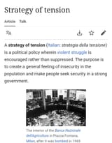 Strategy of tension 1