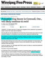 Jordan Peterson running cover for Cornwall pedo ring