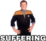 Star Trek deep space nine ds9 miles o&#039;brien suffering
