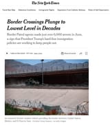 trumps wall is working