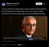 Cuck king in parliament 