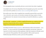 WaPo. Majority White Evangelicals Strongly Negative to Future White Minority USA FN