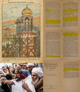 009 Judeo-Satanic Freemasons support Islam - Construction of the ‘great’ mosque in Paris by B. Brousset, 1922