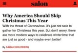 Jews want to stop Christmas 2020 FN