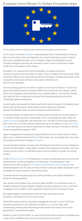 EU and you