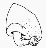 jew-nose-rub-hand