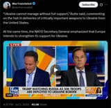 Ukraine cannot manage without full support,&#039; Rutte said, commenting on the halt in deliveries of critically important weapons to Ukraine 02-07-2025 HD