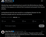mikepompeo 02-07-2025 Ukraine has never asked America to send in the 82nd airborne; they’ve asked for the weapons to defend their homeland