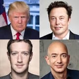 trump musk bezos zuckerberg 