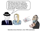 americans in the 1950s circumcision