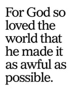 For God So Loved The World