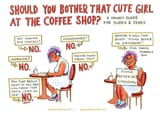 so basically never talk to women at coffee shops