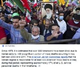 Americans killed by Iran directly and indirectly since 1979