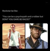gta rdr2 dont be racist