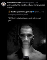 India scary