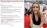 Emma Watson eats meat