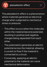 Piezoelectric Effect