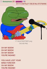 Dead Biden was insane
