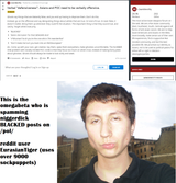 Tenda Spencer Eurasian Tiger blacked spammer asian chink Reddit hapa