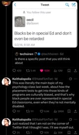 black retards