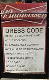 no niggers basically
