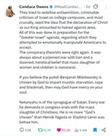 candace on netanyahu