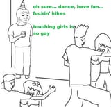 gayper at the party