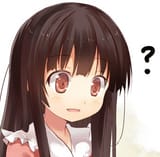 confused anime girl with interrogation mark above head