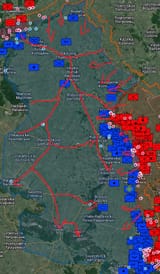 1131 Russian daring plan east of Donets river