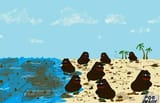 poo beach pepe