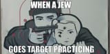 jewish target practicing