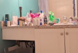 hoarder bathroom