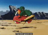 Duckie fights with bernda