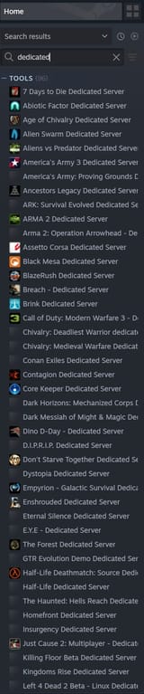 dedicated servers