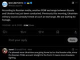 According to Russian media, another POW exchange between Russia and Ukraine has just been conducted. Previously this morning, 04-07-2025