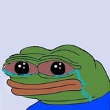 Very Sad Pepe Red Eyes