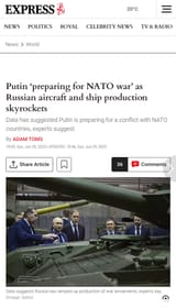 Not running out of missiles