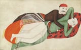 Gay love in Islam - Turkey, probably Istanbul, 18th century, by Abdullah Bukhari, dated 1156 AH (1743 AD)