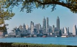 50s new york skyline
