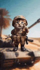 cat-dance-soldier