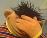 Ernie Facepalm