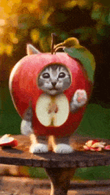 cat-apple-dance