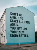 start all over again