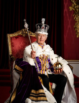 His Majesty, King Charles III of the United Kingdom, Head of the Commonwealth Realms, Duke of Cornwall, Earl of Chester, Lord of the Isles, Emperor of India, Defender of the Faith, Prince Stewart of Scotland
