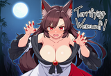 AI terrifying werewolf (stop staring)